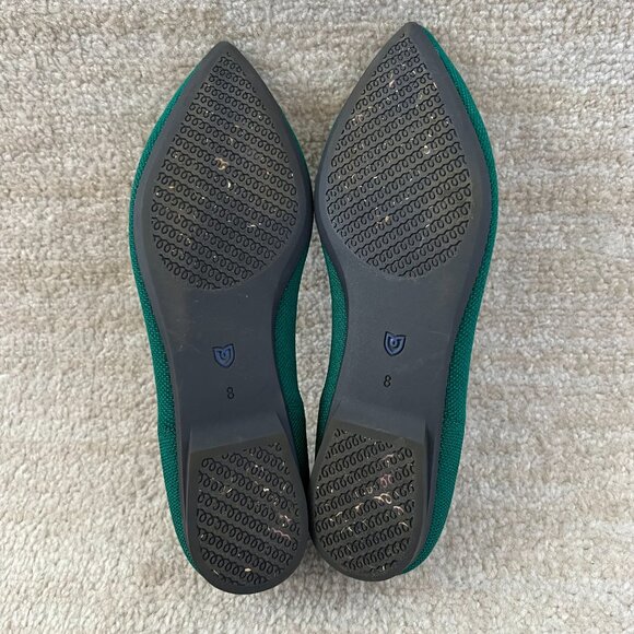 Rothy’s The Point II Pointed Toe Flats Shoes 8 - Picture 7 of 9